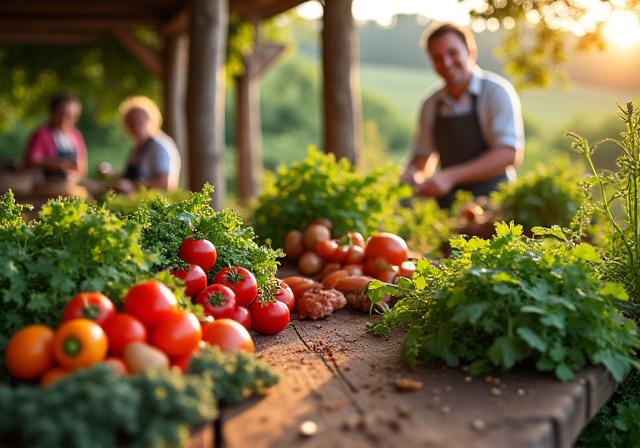 Farm-to-table dining experience