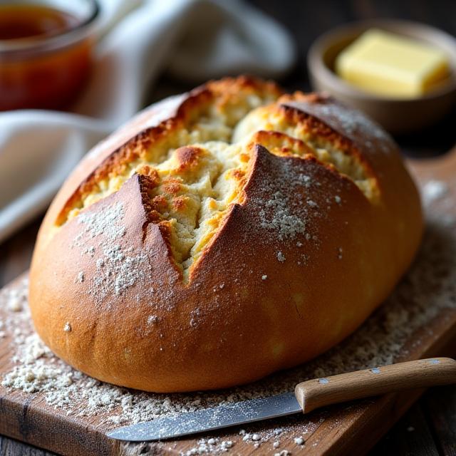 Traditional Irish bread making